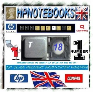 HP ELITEBOOK ELITE 8540W 8540P KEYBOARD KEY + CLIPS UK 595790 595790 