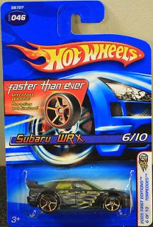 2005 HOT WHEELS Faster Than Ever #46 Subaru WRX Very Rare Car (FREE S 