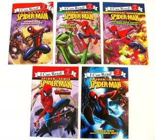   early readers Spiderman level 2 learn to read Spider man kids books