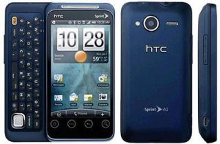 HTC EVO Shift 4G  Blue (PagePlus) Smartphone MMS GPS APPS MARKET 