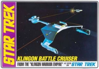 AMT 720/12 Star Trek   Klingon D7 Battle Cruiser Model Kit. (1/650)