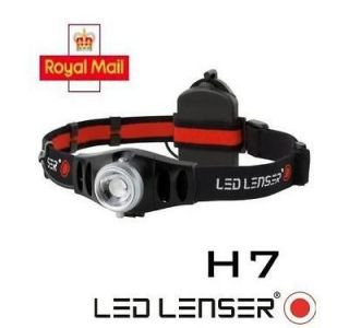 NEW LED LENSER CREE H7 LED CAMPING TACTICAL HEADLAMP TORCH 200 LUMENS 