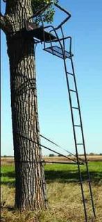 man hunting tree stands