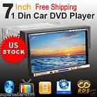 UPS 7One Din Touch Screen In Car Stereo DVD Player BT Ipod  AM TV 