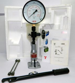 Diesel Injector Nozzle Pop Tester   Dual Scale 0   600 BAR / 0   8500 