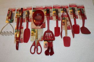 KitchenAid Red Choice Of Various Utensils New with Tags