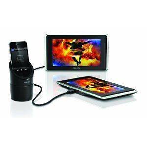 Philips TwinPlay 7 Inch Dual Screen In Car Video Viewer for IPod,IPad 