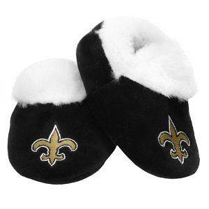 New Orleans Saints NFL Football Logo Baby Bootie Slippers Shoes 