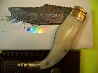   blade NAVAJA knife w/ CAMEL BONE grips   made in PAKISTAN   DM 1004 BO