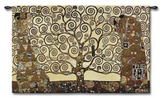 Stoclet Frieze Tree of Life Tapestry Klimt Wall Hanging