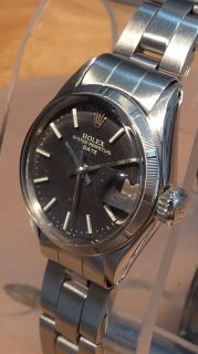   PERPETUAL DATEJUST 1968 LADIES STAINLESS STEEL WATCH wROLEX BAND