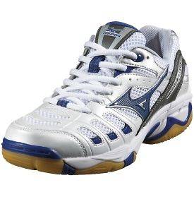   430146 Wave Bolt Womens Volleyball Shoe White/Navy Size 8.5  NEW