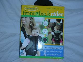 INFANTINO FRONT2BACK BABY RIDER CARRIER NEVER USED OPENED 8 32 LBS 3 