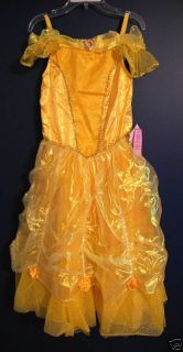 New Disney Parks Authentic BELLE Dress Costume L 10/12