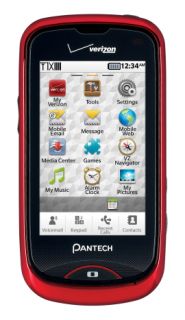 Pantech CDM8992 Hotshot   Red (Verizon), CLEAN ESN, MINT CONDITION 