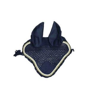   Crochet Horse Ear Net Bonnet Fly Insect Repelle​nt Cover BL JR79JHN
