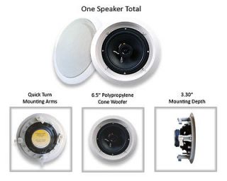   Inch 250 Watt In Wall / In Ceiling Speaker by Acoustic Audio (HTI6C