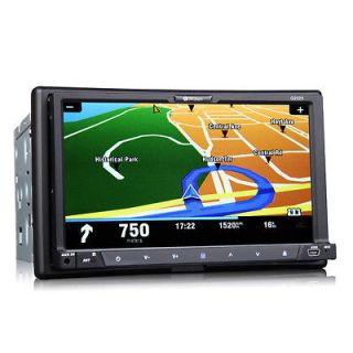 G2223U In Dash 7 HD LCD 2Din Car GPS iPod Bluetooth USB DVD Player US 