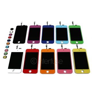 Color iPod Touch 4 4th Gen LCD Digitizer Screen + Tools, Home Button 