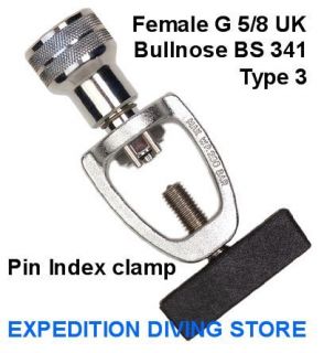 Pin Index Clamp to Bullnose adaptor Oxygen Therapy Kit