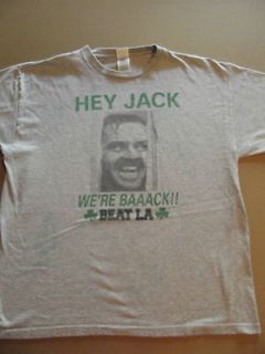   Shirt HEY JACK WERE BACK BEAT LA Jack Nicholson The Shining