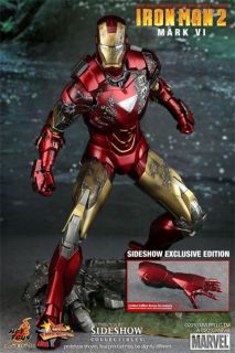hot toys IRONMAN 2 mark vi EXCLUSIVE mk 6 ship from USA brand new