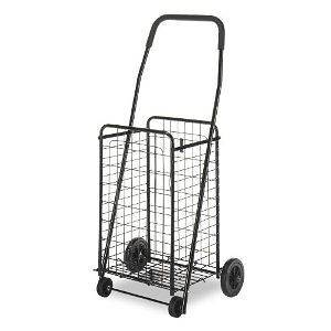 Whitmor Rolling Utility Cart Folding Wagon Clothing Groceries Garden 