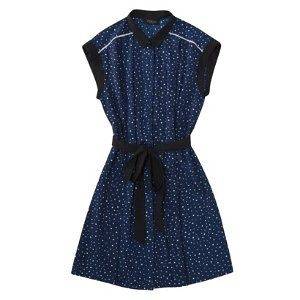NEW JASON WU for Target   Sleeveless Pleated Shift Dress in Navy w 