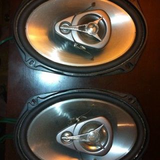 PIONEER TS A6994R 5 WAY 600W 4 OHM 6X9 CAR STEREO SPEAKERS  LOOK