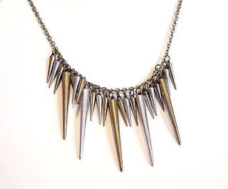   Spike Necklace Vinta​ge Jewellery  Gothic Spikes Festival Jewelry