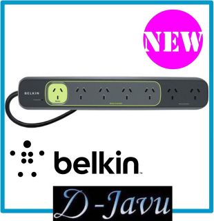 BELKIN CONSERVE SMART POWER BOARD 7 OUTLETS MASTER CONTROLLED SAVE 