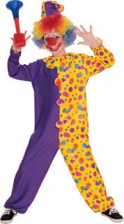   Clown Circus Entertainer Party Cute Dress Up Halloween Child Costume