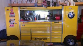Snap On KRLP1023 Ultra Yellow Pit Box Tool Wagon. Tool Box. Extremely 