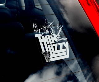 Thin Lizzy   Car Window Sticker   Hard Rock Music Band Sign