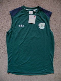 Umbro Ireland soccer jersey sleeveless new with tags 2XL
