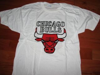 Vtg NBA Basketball Chicago Bulls T Shirt Size XL New NWOT Healthknit 