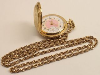 Vintage 17 Jewel Arnex Pocket Watch With Original Case