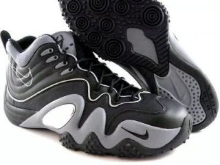 Nike Zoom Flight Five B Black/Silver Jason Kidd Basketball Men Shoes 