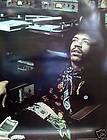Jimi Hendrix 32x41 Studio Original Vintage Poster 1972