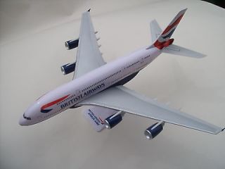 Airbus A380 British Airways BA Premier Planes SM380 64WB 1250 Model 