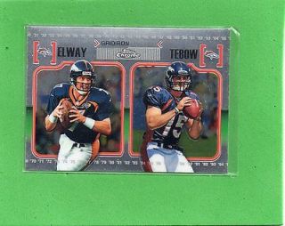 2010 Football TOPPS CHROME *ROOKIE* TIM TEBOW JETS