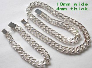 Jewelry & Watches  Mens Jewelry  Chains, Necklaces  Silver Plated 