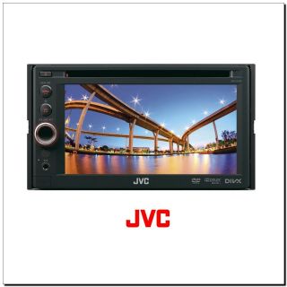 JVC KW AV60 Car DVD Player Double Din Detachable Face 6.1 Touchscreen 