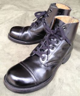 1961 Endicott Johnson Cap Toe Ankel Boots   New Vintage NOS Deadstock