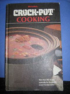 Vintage Rival Crock Pot Slowcooker Cookbook 1975 300 + Recipes