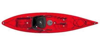 Ocean Kayak Venus 11 kayak red w/cannon fiberglass kayak paddle&front 