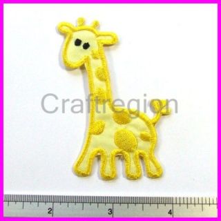 Giraffe Decoration Quality SEW IRON PATCH