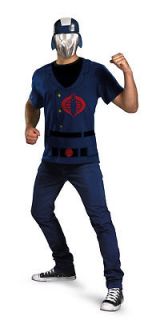Mens Adult GI JOE Rise Of Blue Cobra Commander Costume