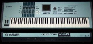 Yamaha MOTIF XS8 Synthesizer 88 Keys Workstation Keyboard