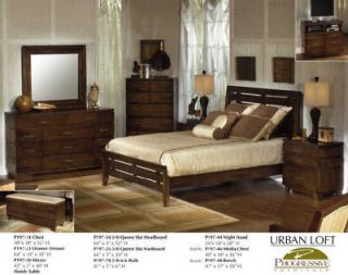 king wood bed in Beds & Mattresses